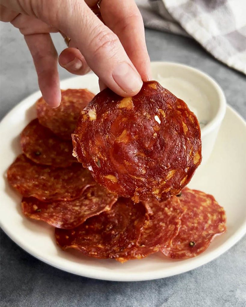 salami appetizers keto