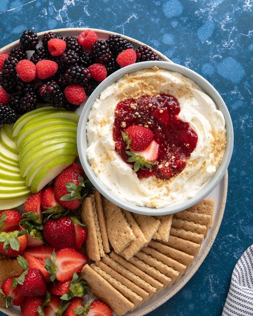 easy whipped cream cheese dip