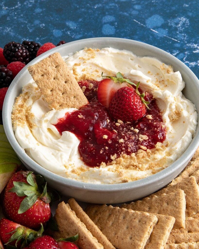 whipped cream cheese recipe with Jam
