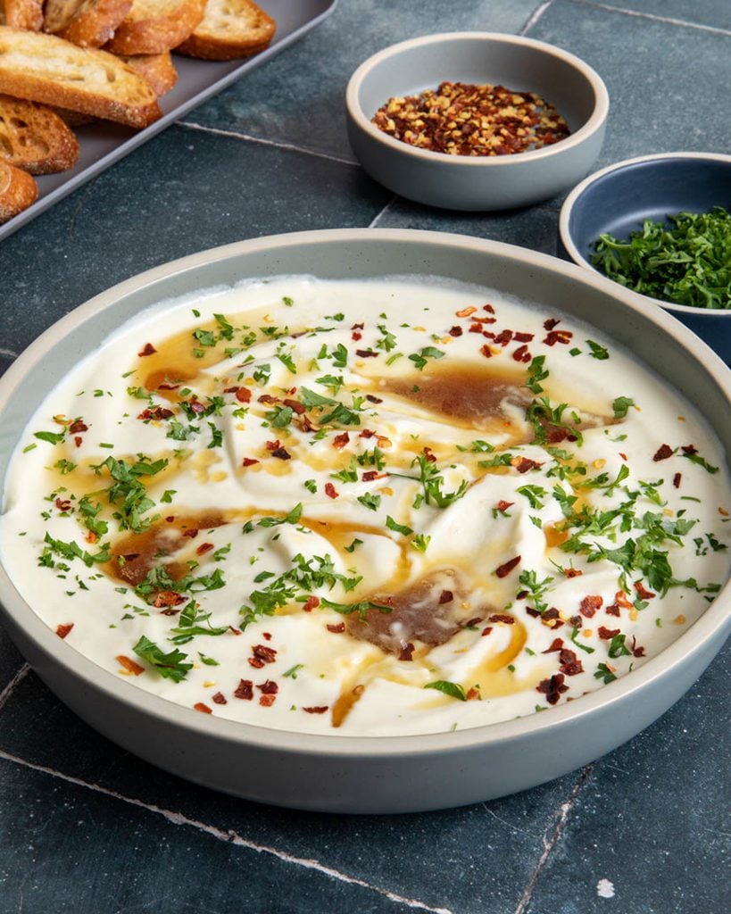 whipped ricotta dip