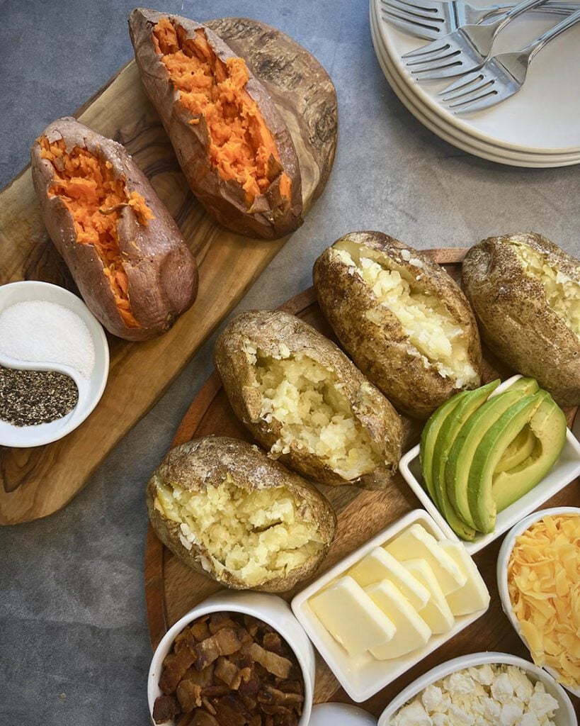 sweet potato topping bar ideas