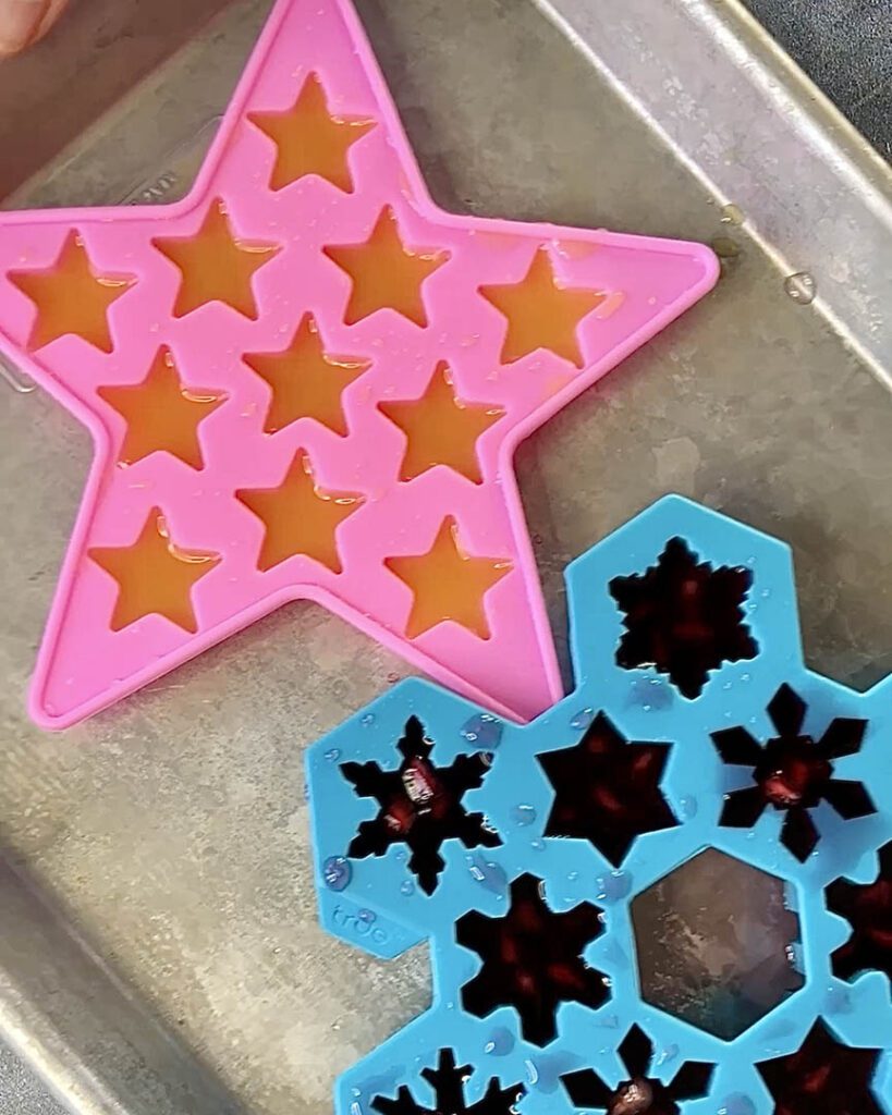 amazon ice molds star snowflake