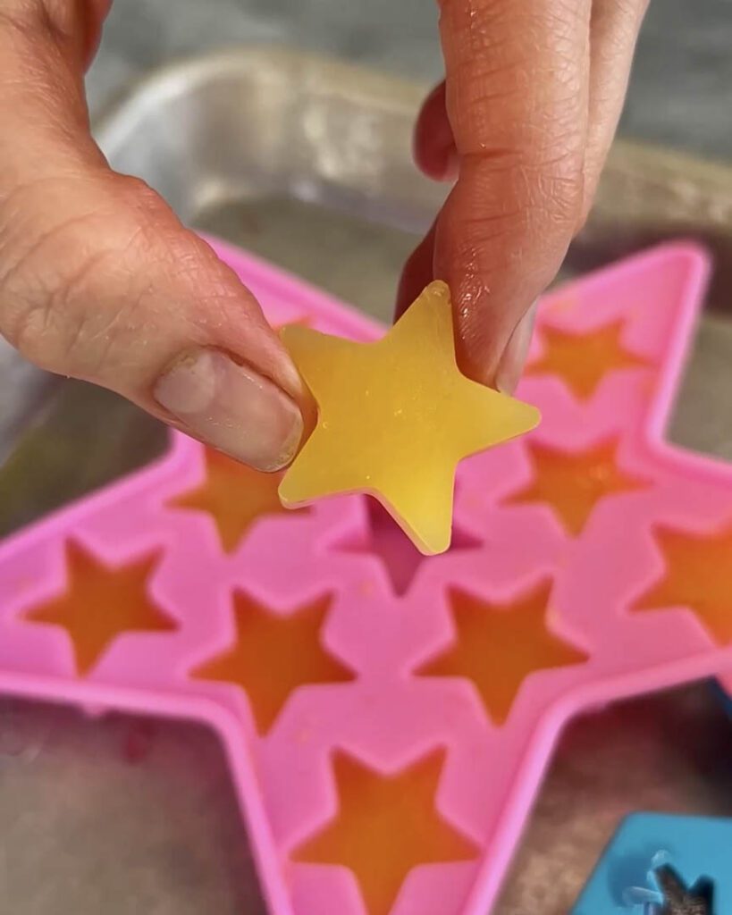 star shaped ice cubes