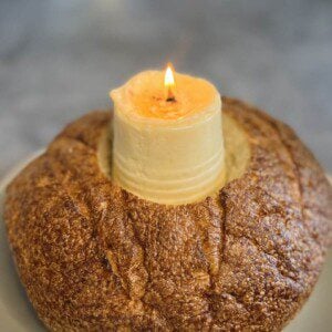viral butter candle