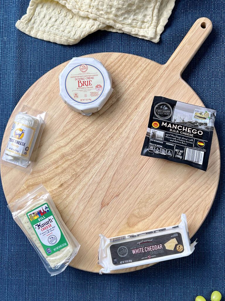 Aldi Cheese & Charcuterie Board Shopping List