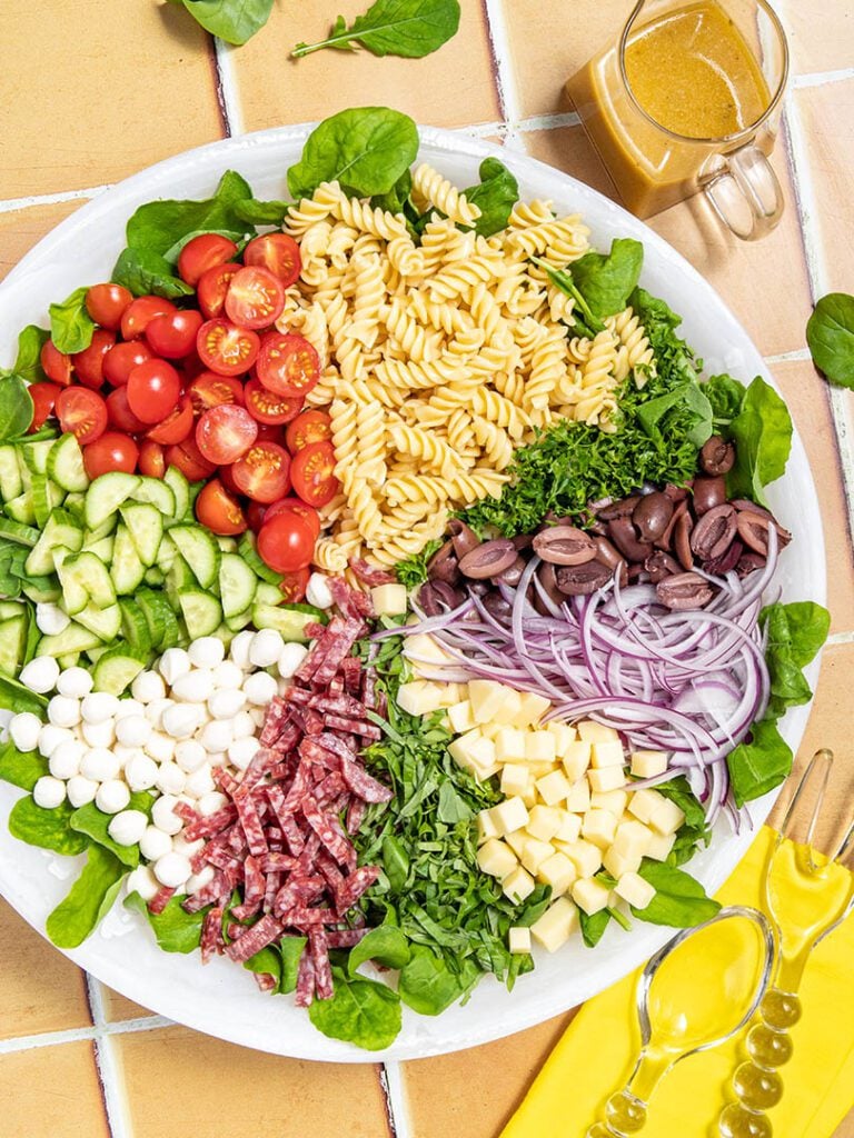 Pasta Salad with Italian Dressing
