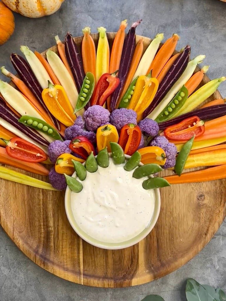 turkey veggie tray step 3