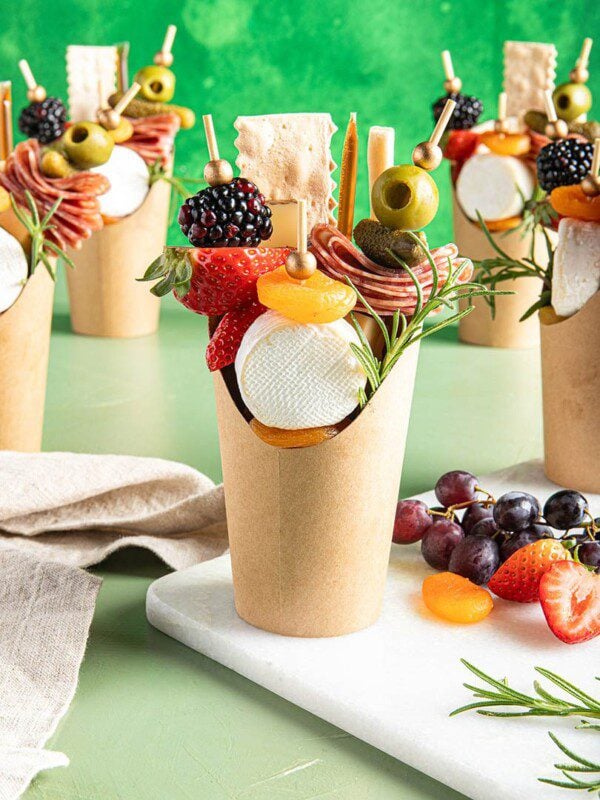 charcuterie cups favor ideas