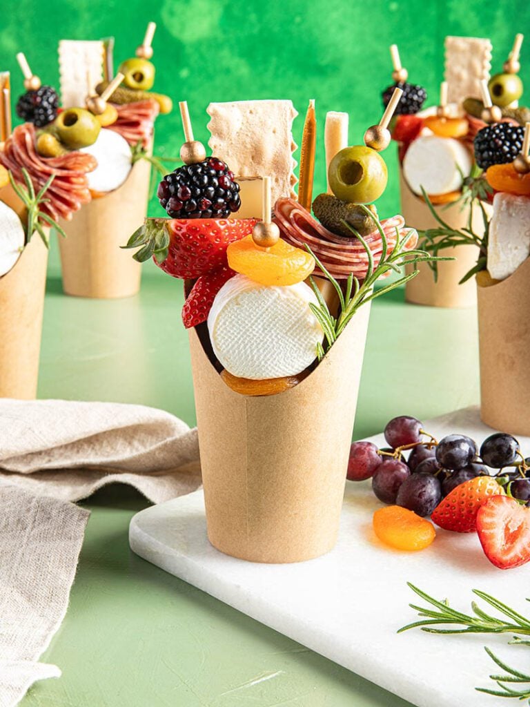 charcuterie cups favor ideas