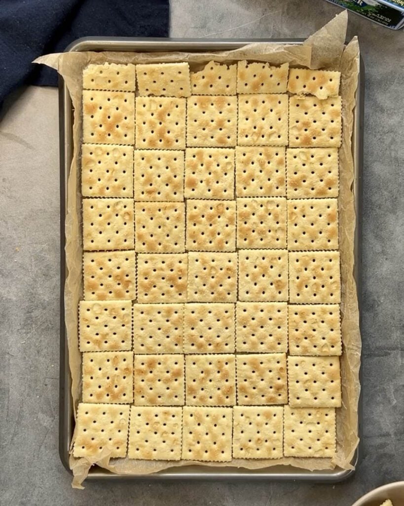 Christmas Crack saltines
