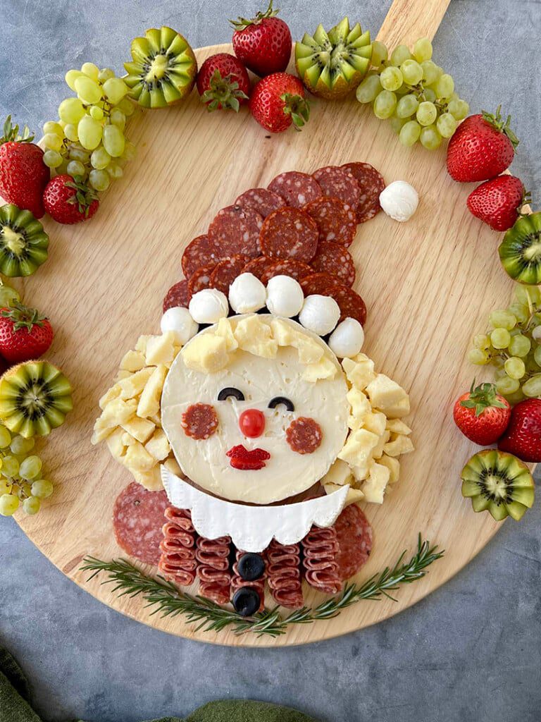 Mrs Claus Charcuterie Cheese Board