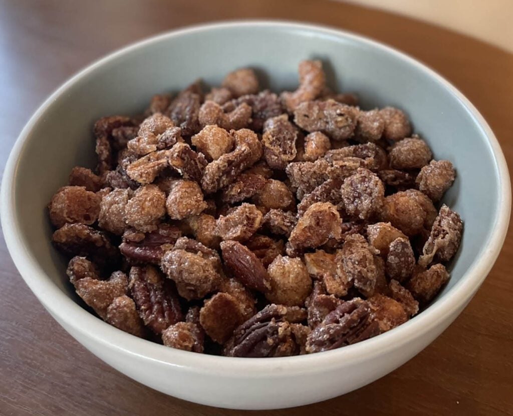 spiced sweet nuts recipe