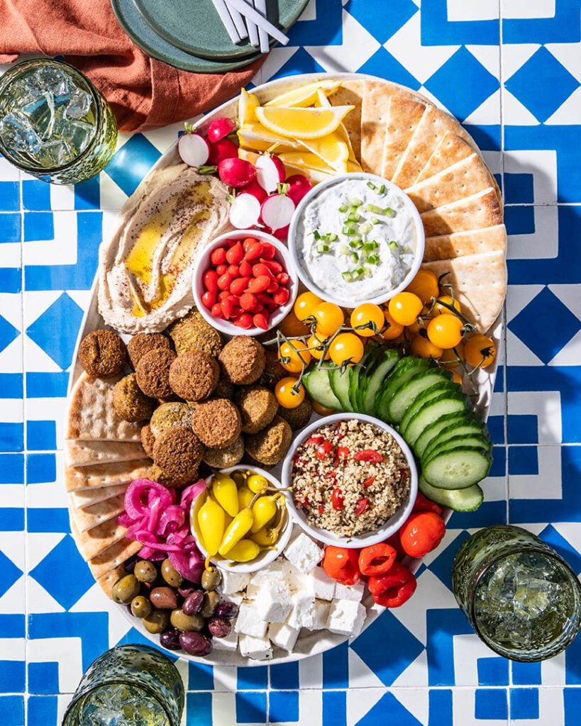 falafel recipe board