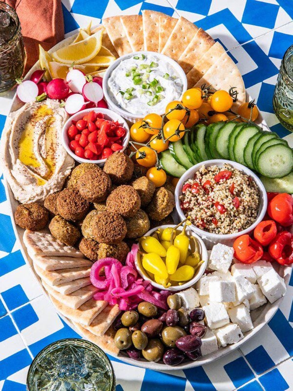 how to make falafel board recipe