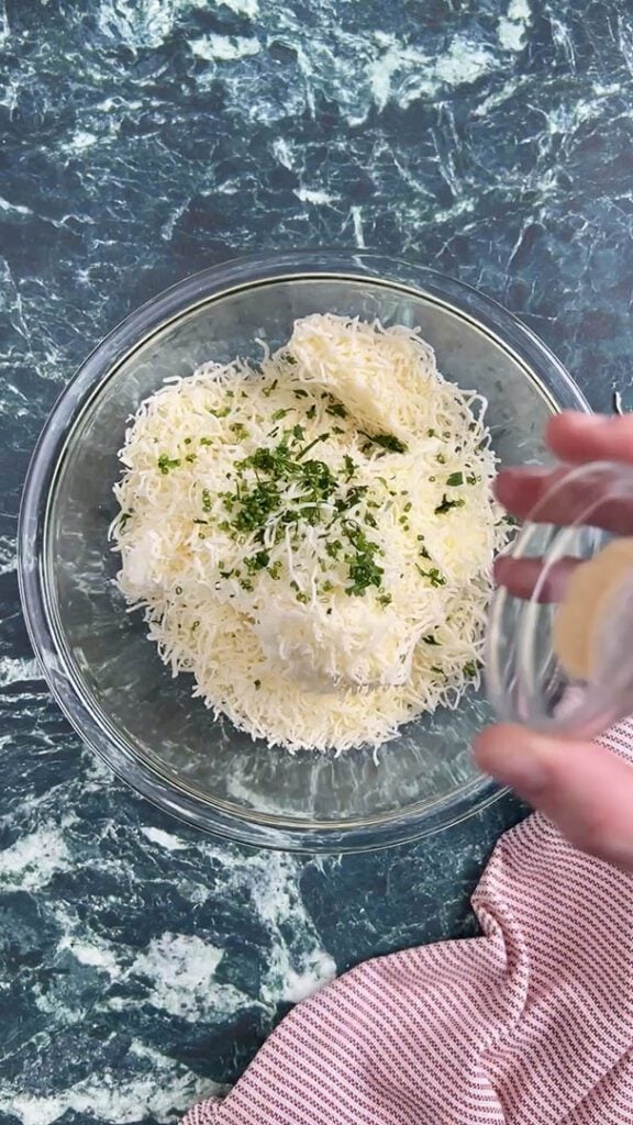 Snowman cheese ball recipe herb