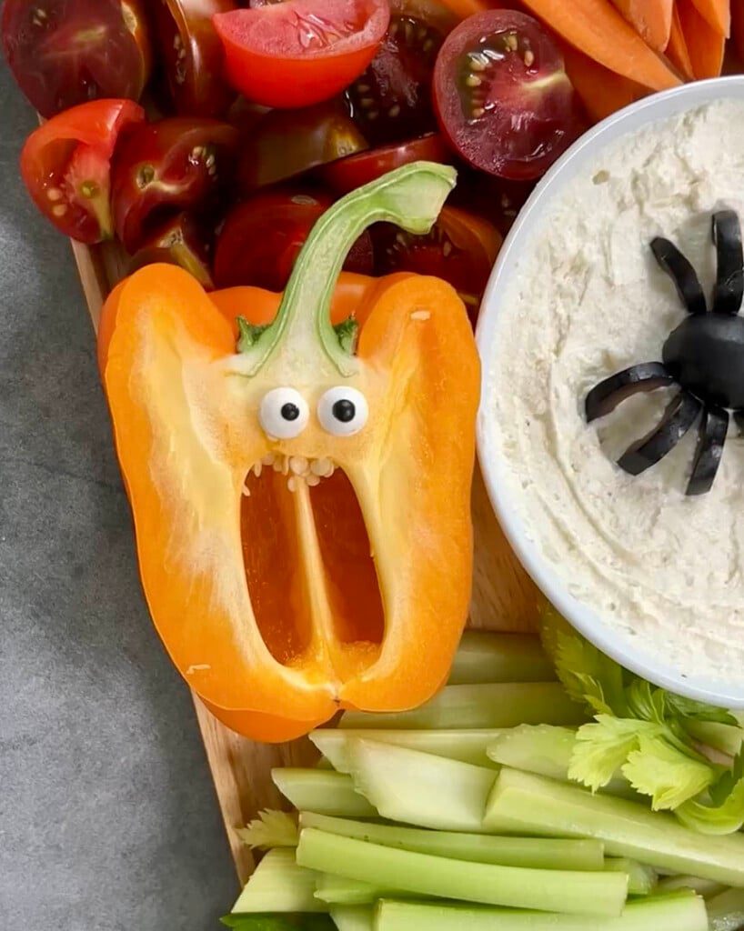 halloween veggie tray ideas