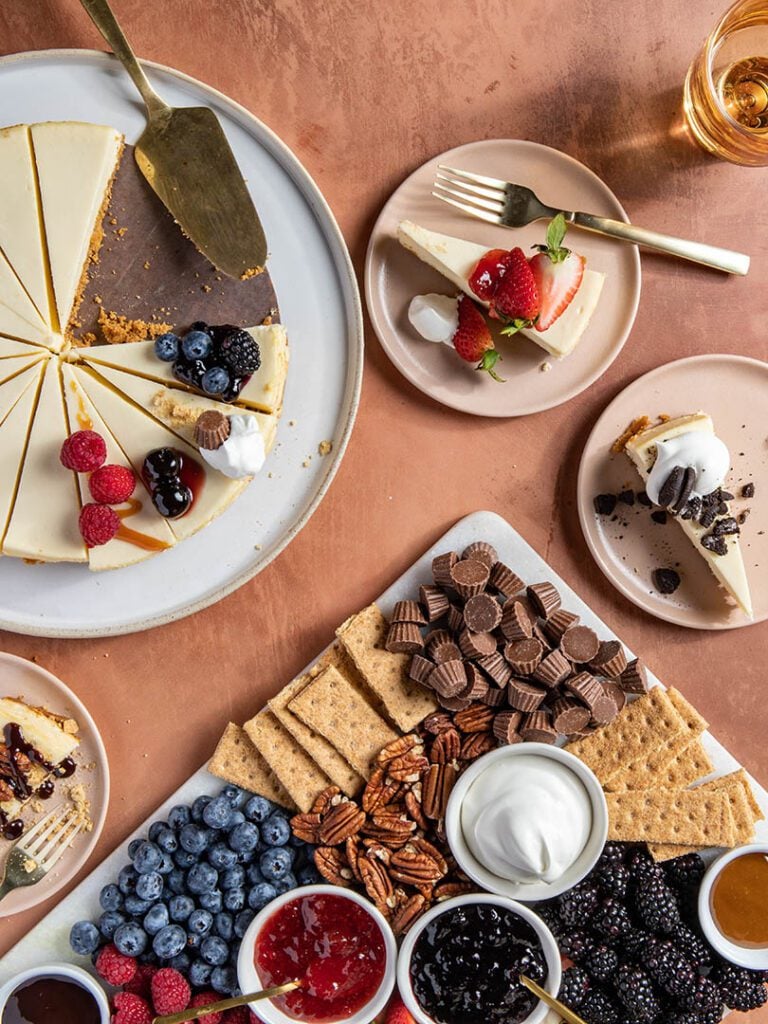 sweet toppings for cheesecake