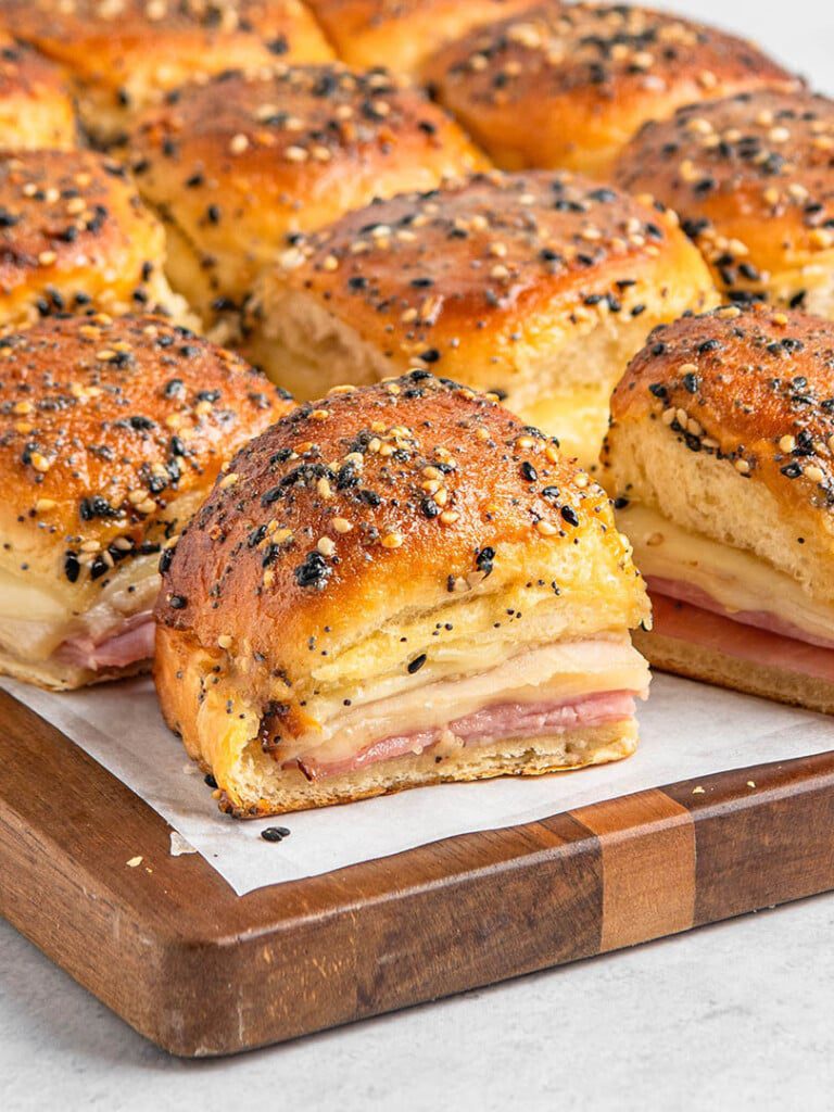 ham & cheese sliders king's Hawaiian rolls