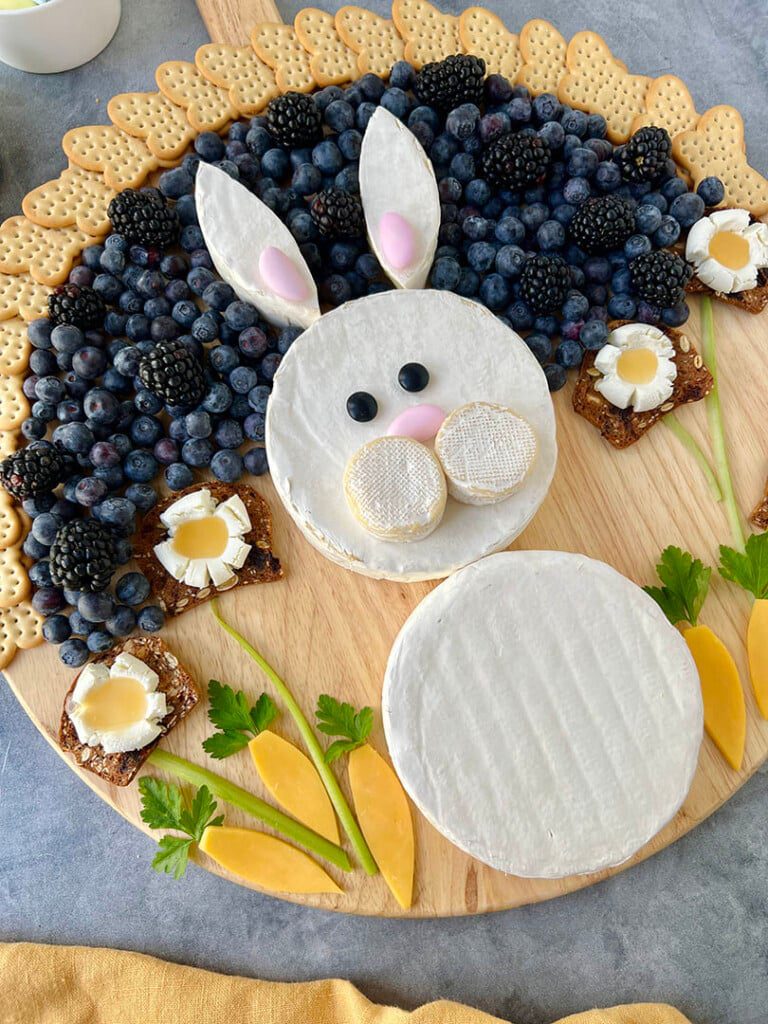 Easter Bunny Ideas Cheese Board