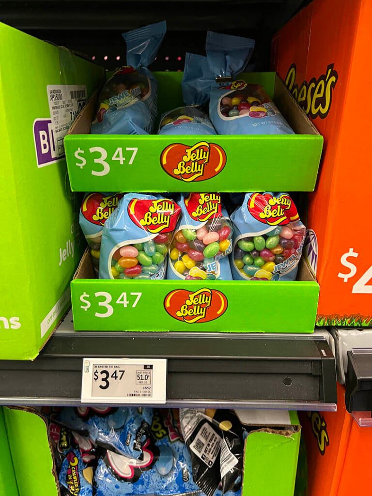 easter candy walmart jelly belly