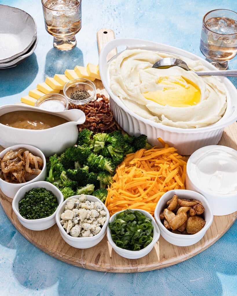 mashed potato bar