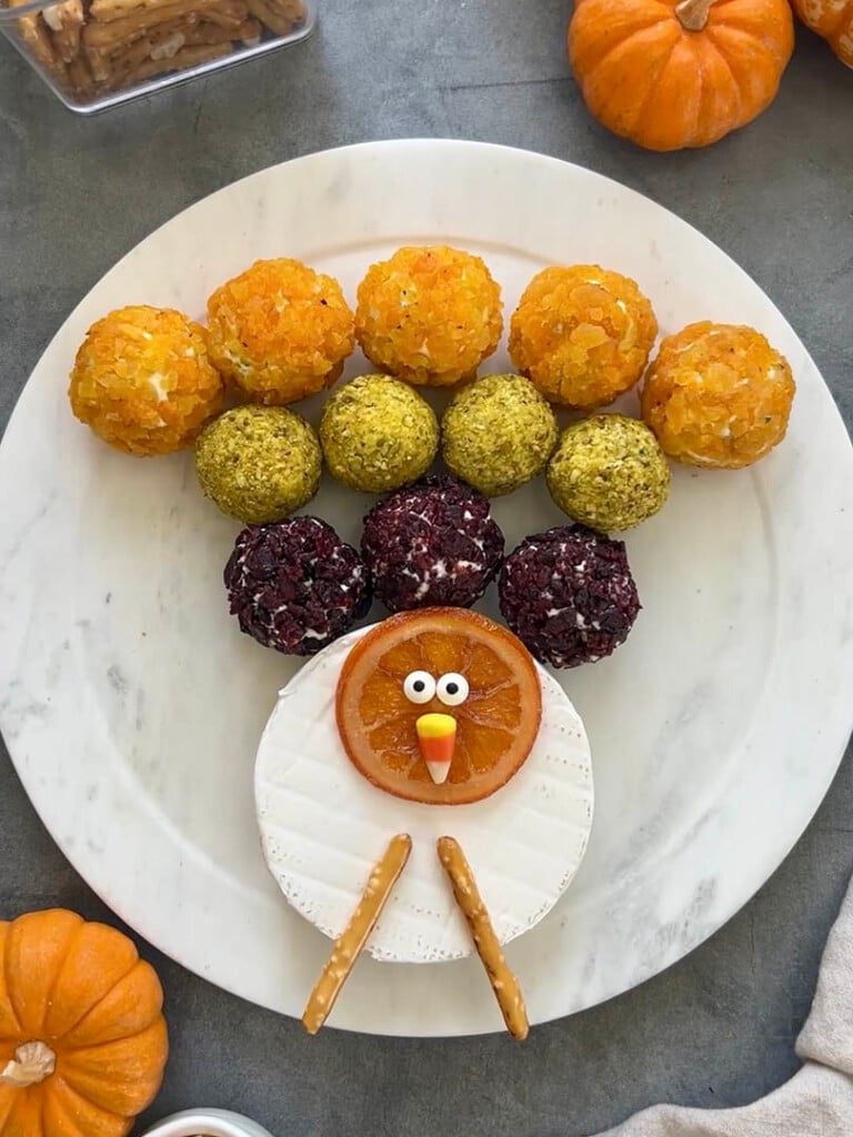 turkey cheese ball step 7