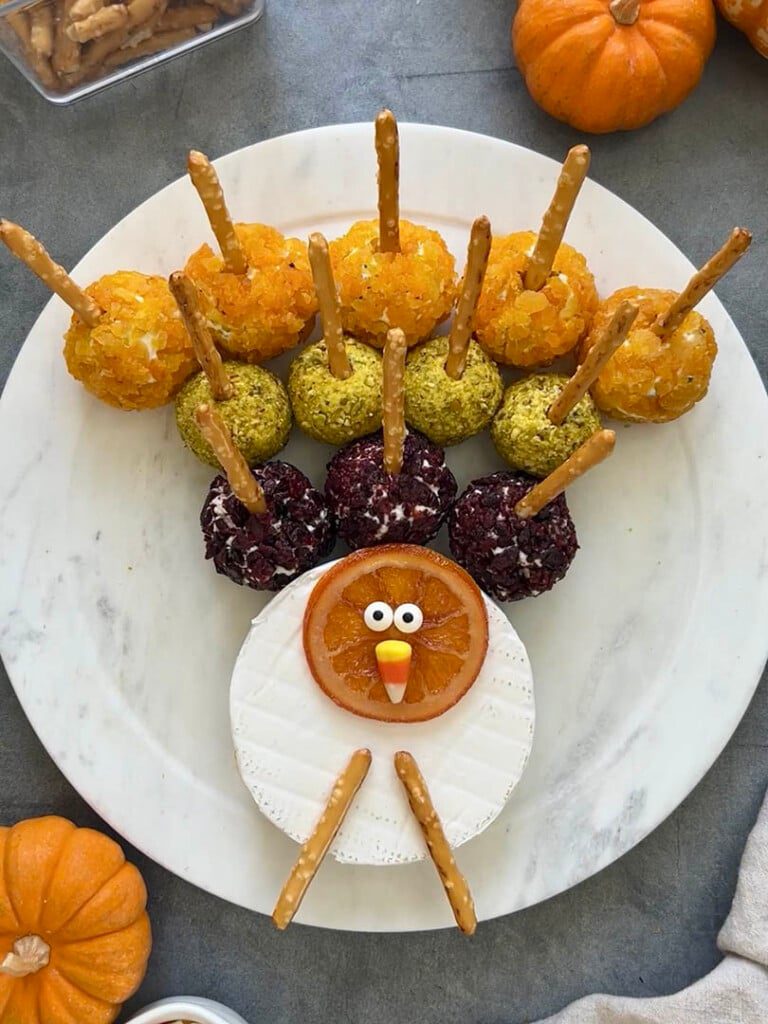 turkey cheese ball step 8