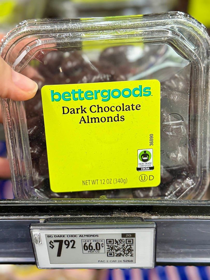 bettergoods chocolate nuts walmart
