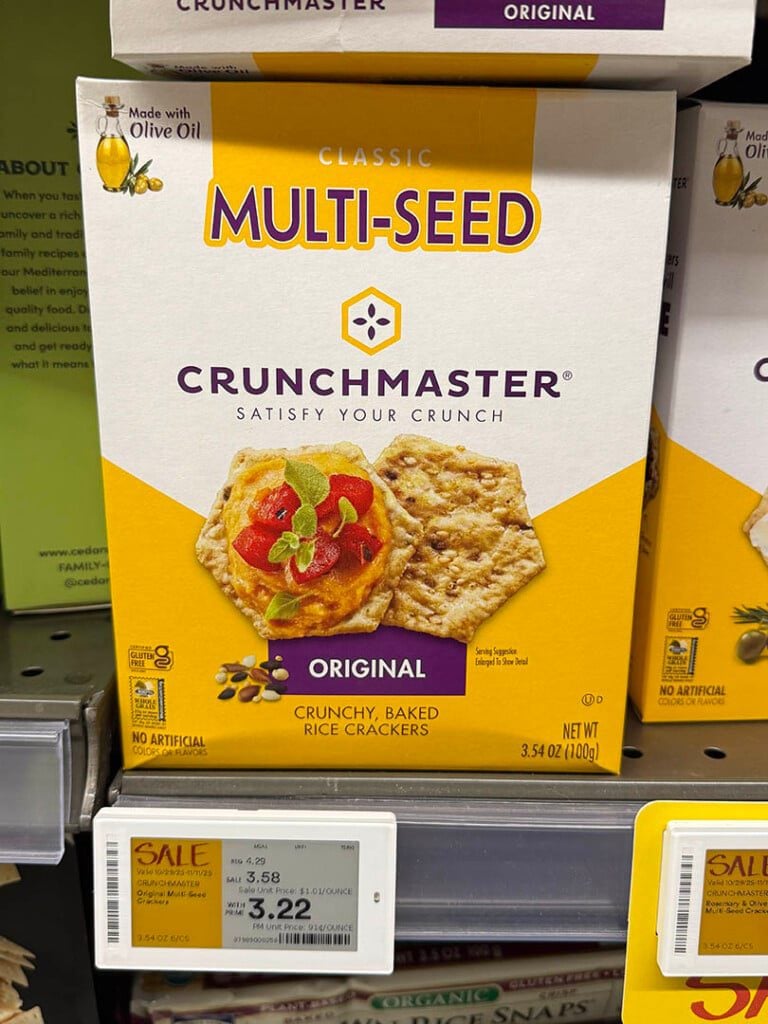 multi-seed curnchmaster crackers whole foods