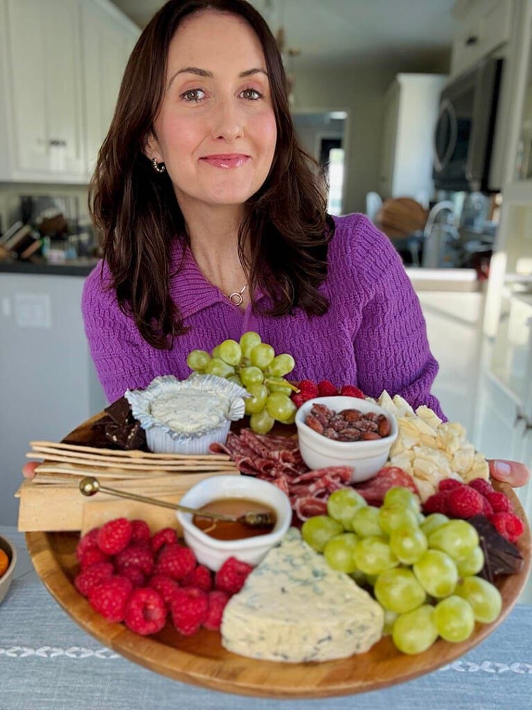 Meg Quinn budget charcuterie from Walmart