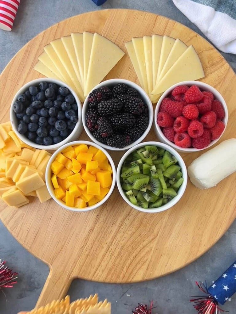 olympics cheese board step 3