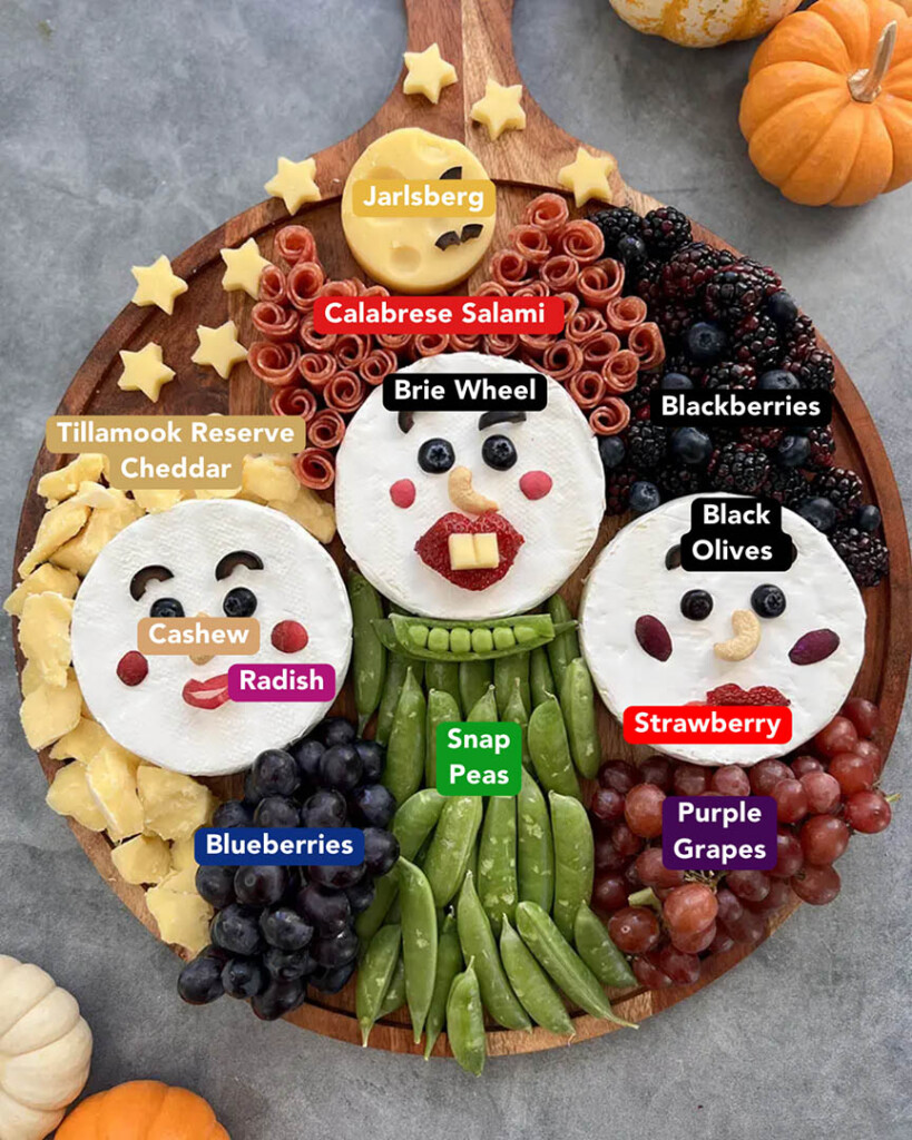 Hocus Pocus Themed Party Charcuterie Ingredients List