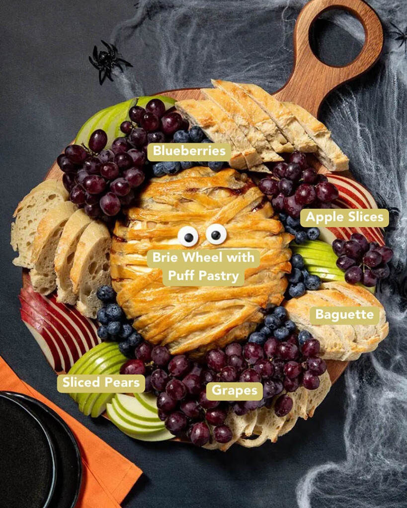 Mummy Baked Brie Ingredients List